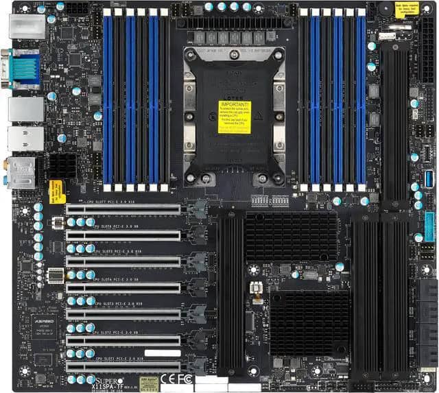 Super Micro Supermicro X11SPI-TF ATX (MBD-X11SPI-TF-B) thumbnail