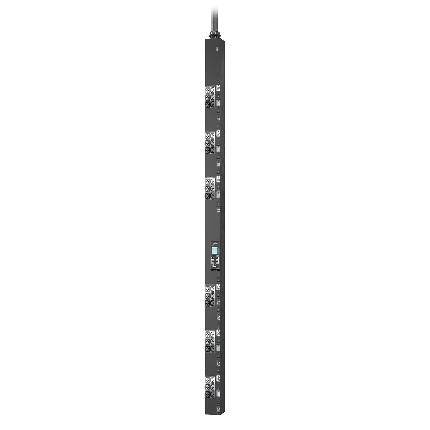 APC NetShelter Rack PDU Advanced Switched Metered, 0U, 3 fasen, 415 V, 69,0 kVA 100 A, 36 uitgangen (APDU11550SM) thumbnail