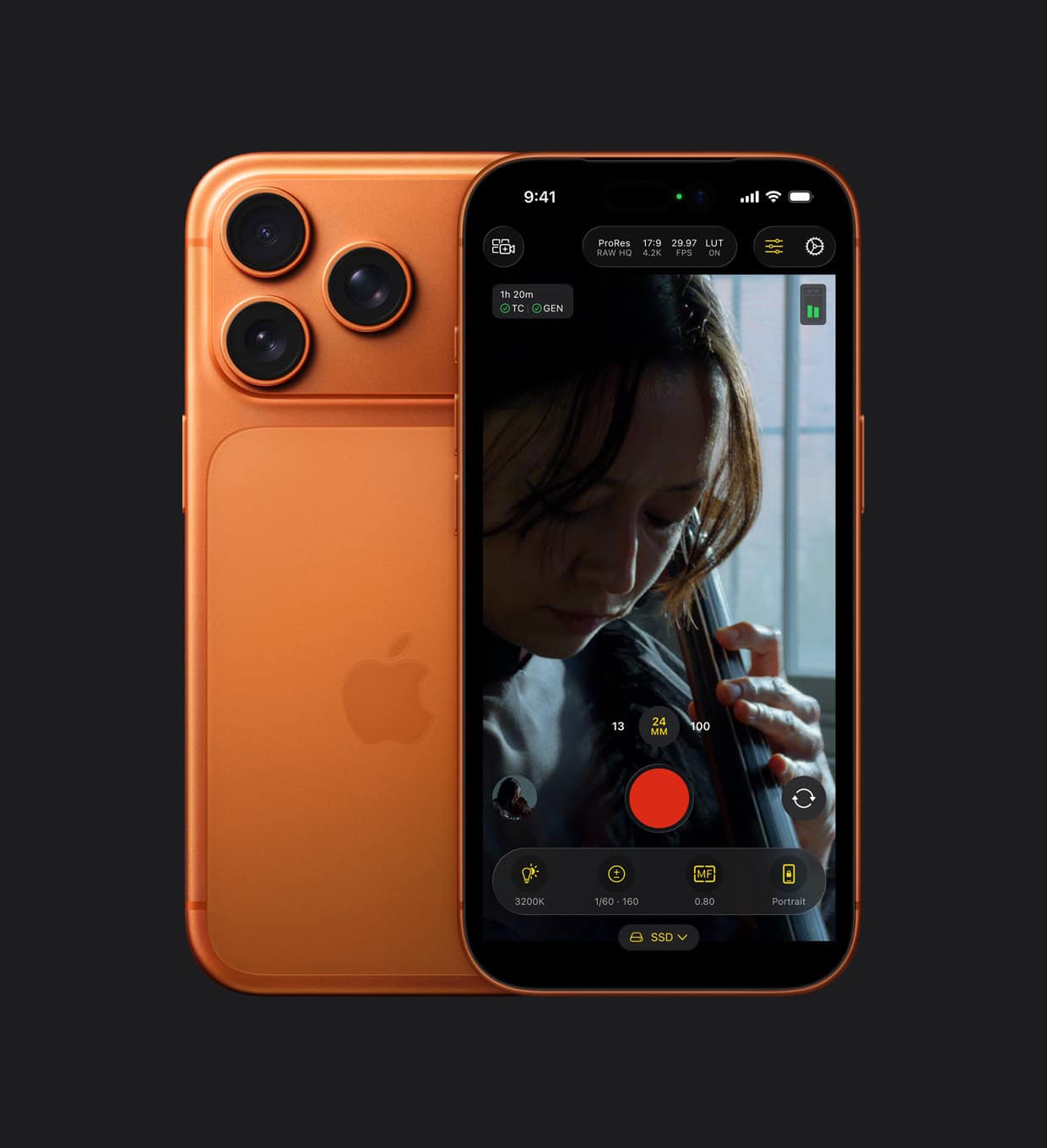 Apple iPhone 17 Pro 1TB Cosmic Orange (MG8Q4HX/A) thumbnail