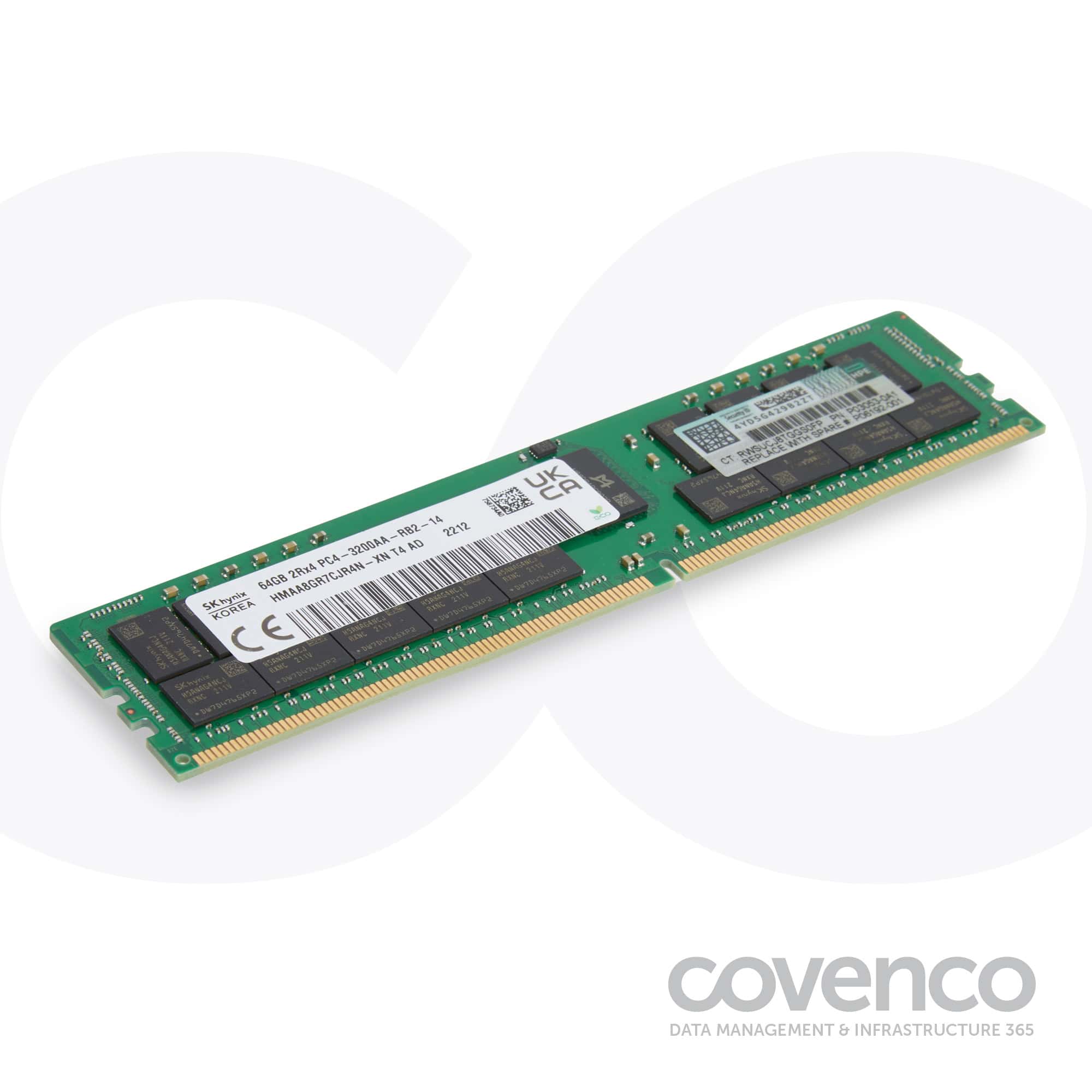 HPE 64GB (1*64GB) 2RX4 PC4-23400Y-R DDR4-2933MHZ RDIMM (T2) (P00930-B21-T2) thumbnail