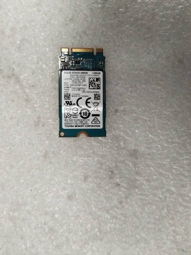 Lenovo M.2 SSD 128GB PCIe NVMe (00UP680) thumbnail