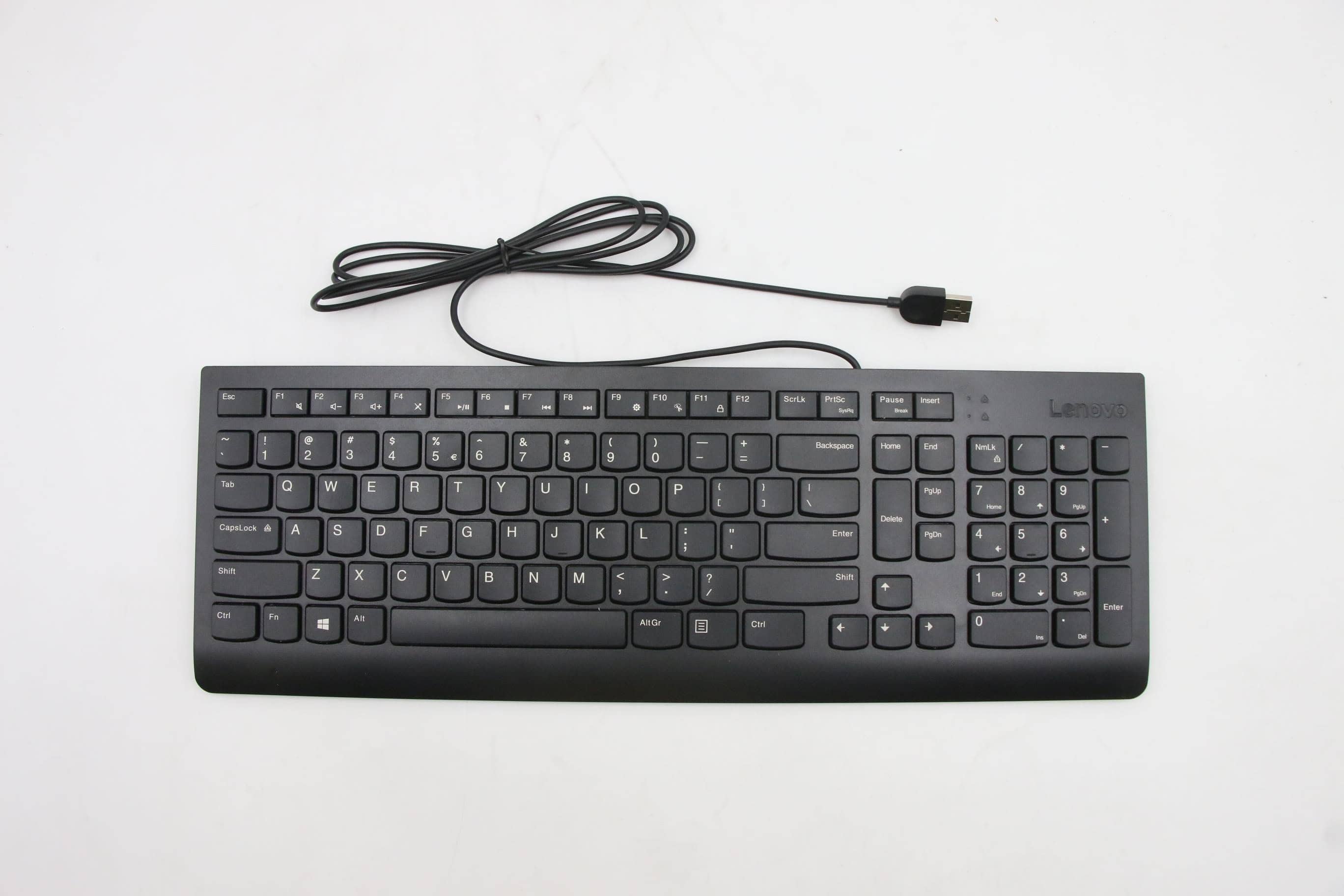 Lenovo USB Calliope toetsenbord Universeel QWERTY Engels Zwart (00XH626) thumbnail