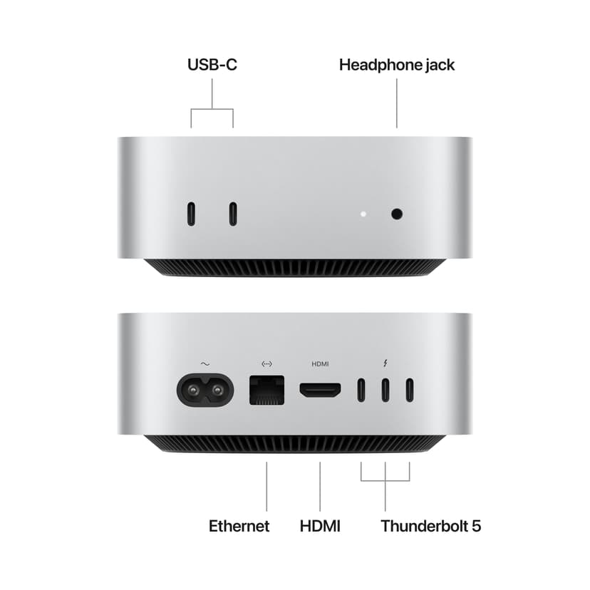 Apple Mac mini M4 Pro - 24 GB - SSD 51 (MCX44DH/A) thumbnail