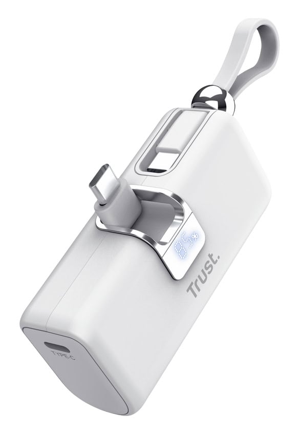 Trust Pacto Lithium-Ion (Li-Ion) 5000 mAh Wit (26105) thumbnail