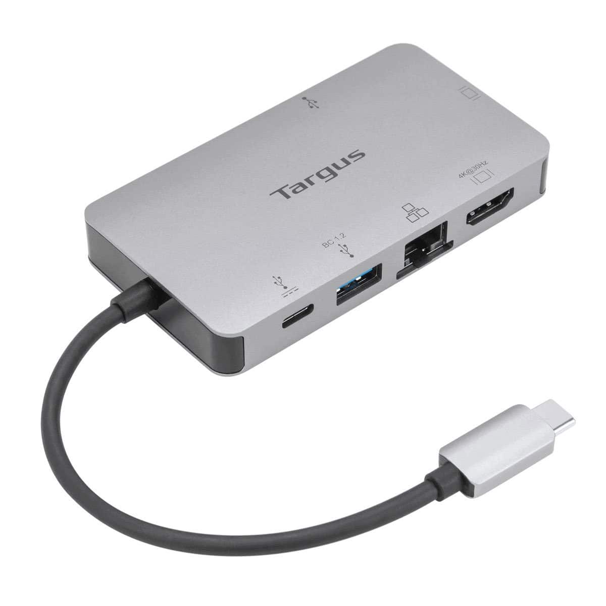 Targus DOCK419 Bedraad USB 3.2 Gen 1 (3.1 Gen 1) Type-C Grijs (DOCK419EUZ) thumbnail