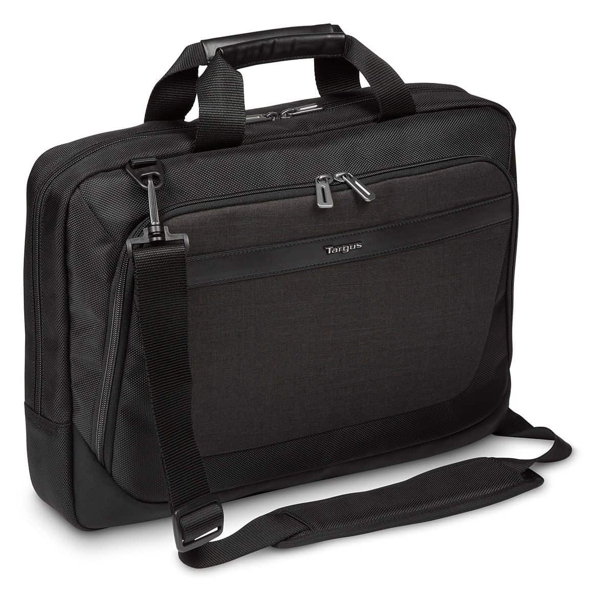 Targus CitySmart notebooktas 39,6 cm (15.6) Aktetas Zwart, Grijs (TBT914EU) thumbnail