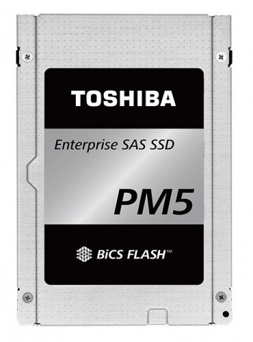 Toshiba SSD   480GB Toshiba Enterprise PM5-R 2,5 SAS TLC BiCS Flash bulk (KPM51RUG480G) thumbnail