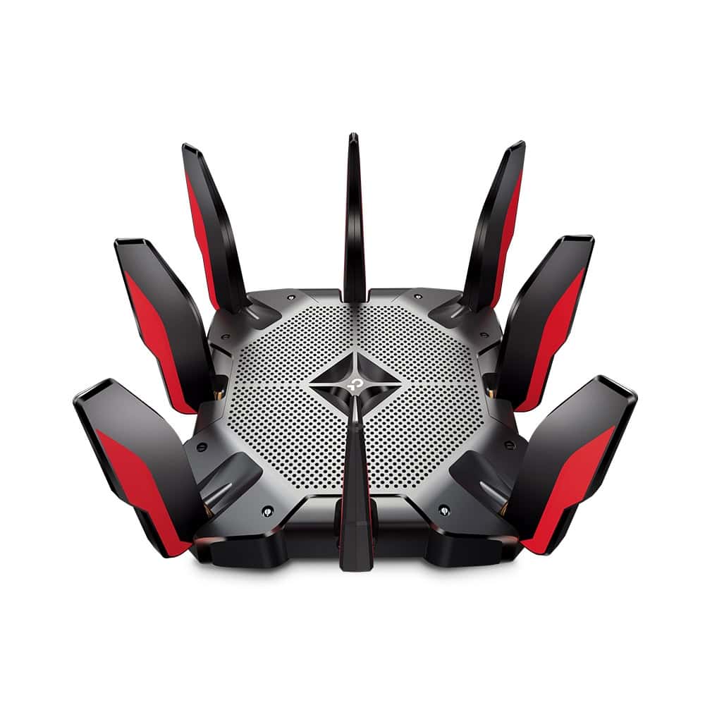 TP-Link Archer AX11000 draadloze router Gigabit Ethernet Tri-band (2.4 GHz / 5 GHz / 5 GHz) Zwart (ARCHER AX11000) thumbnail