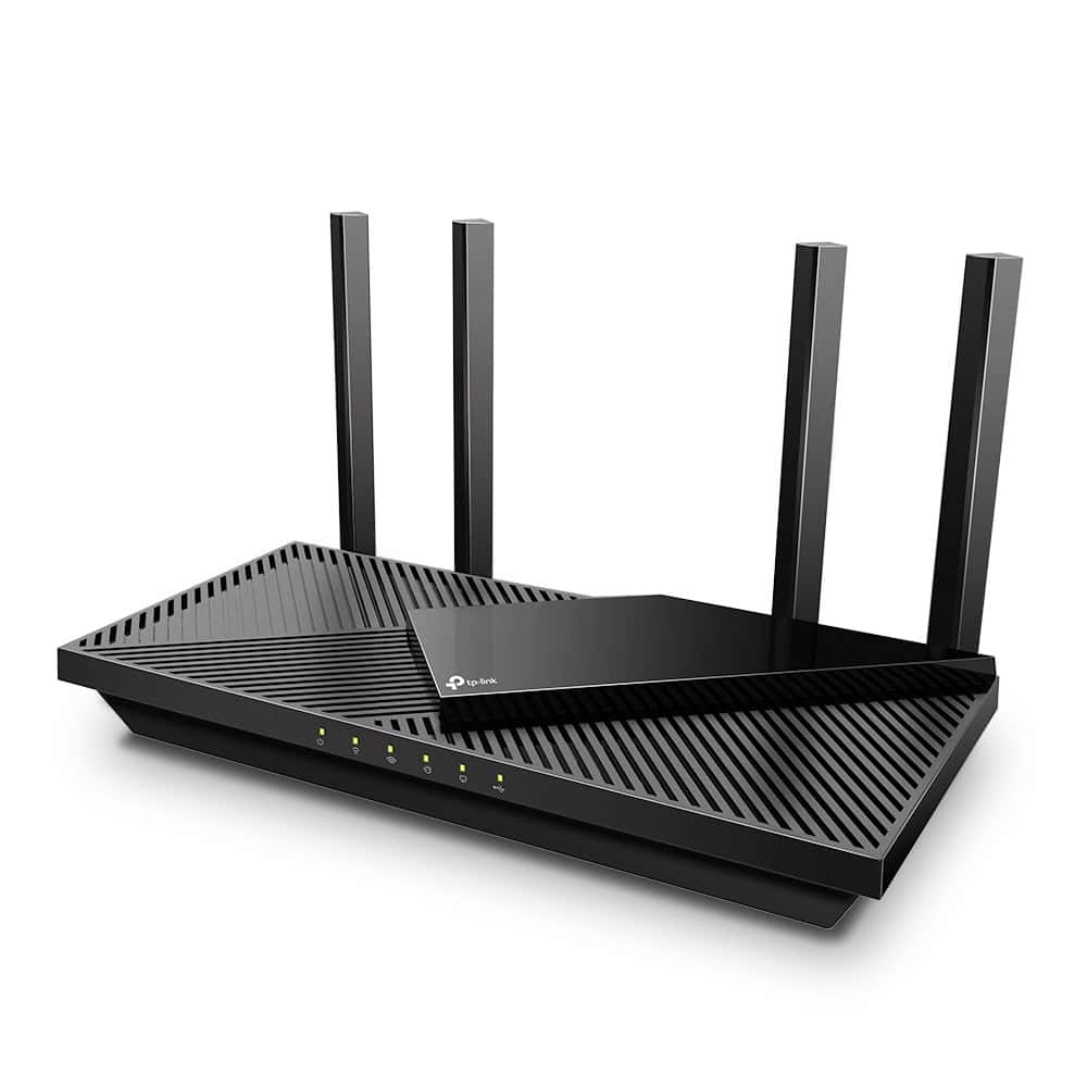 TP-Link Archer AX55 draadloze router Gigabit Ethernet Dual-band (2.4 GHz / 5 GHz) 5G Zwart (ARCHER AX55) thumbnail