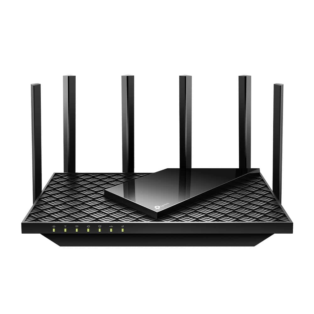 TP-Link Archer AX72 Pro draadloze router Gigabit Ethernet Dual-band (2.4 GHz / 5 GHz) Zwart (ARCHER AX72 PRO) thumbnail