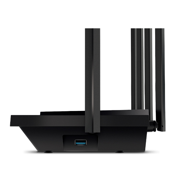 TP-Link Archer AX73 draadloze router Gigabit Ethernet Dual-band (2.4 GHz / 5 GHz) Zwart (ARCHER AX73) thumbnail