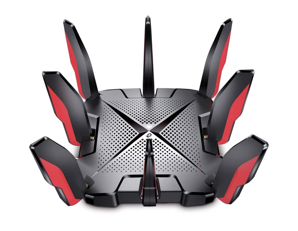 TP-Link ARCHER GX90 draadloze router Gigabit Ethernet Tri-band (2.4 GHz / 5 GHz / 5 GHz) Zwart (ARCHER GX90) thumbnail