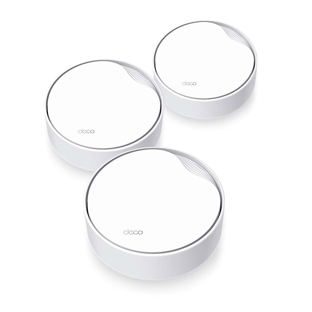 TP-Link DECO X50-PoE(3-PACK) Dual-band (2.4 GHz / 5 GHz) Wi-Fi 6 (802.11ax) Wit Intern (DECO X50-POE(3-PACK)) thumbnail