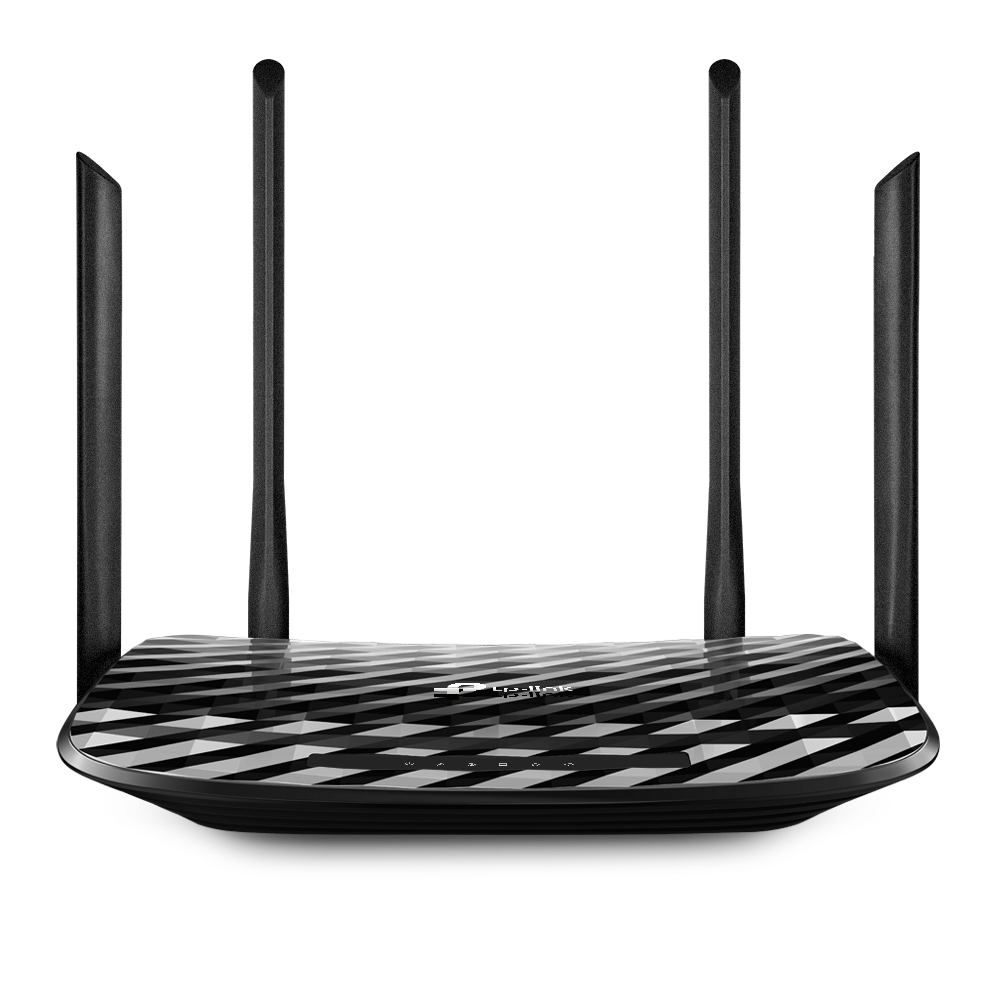 TP-Link AC1300 draadloze router Gigabit Ethernet Dual-band (2.4 GHz / 5 GHz) Zwart (EC225-G5) thumbnail