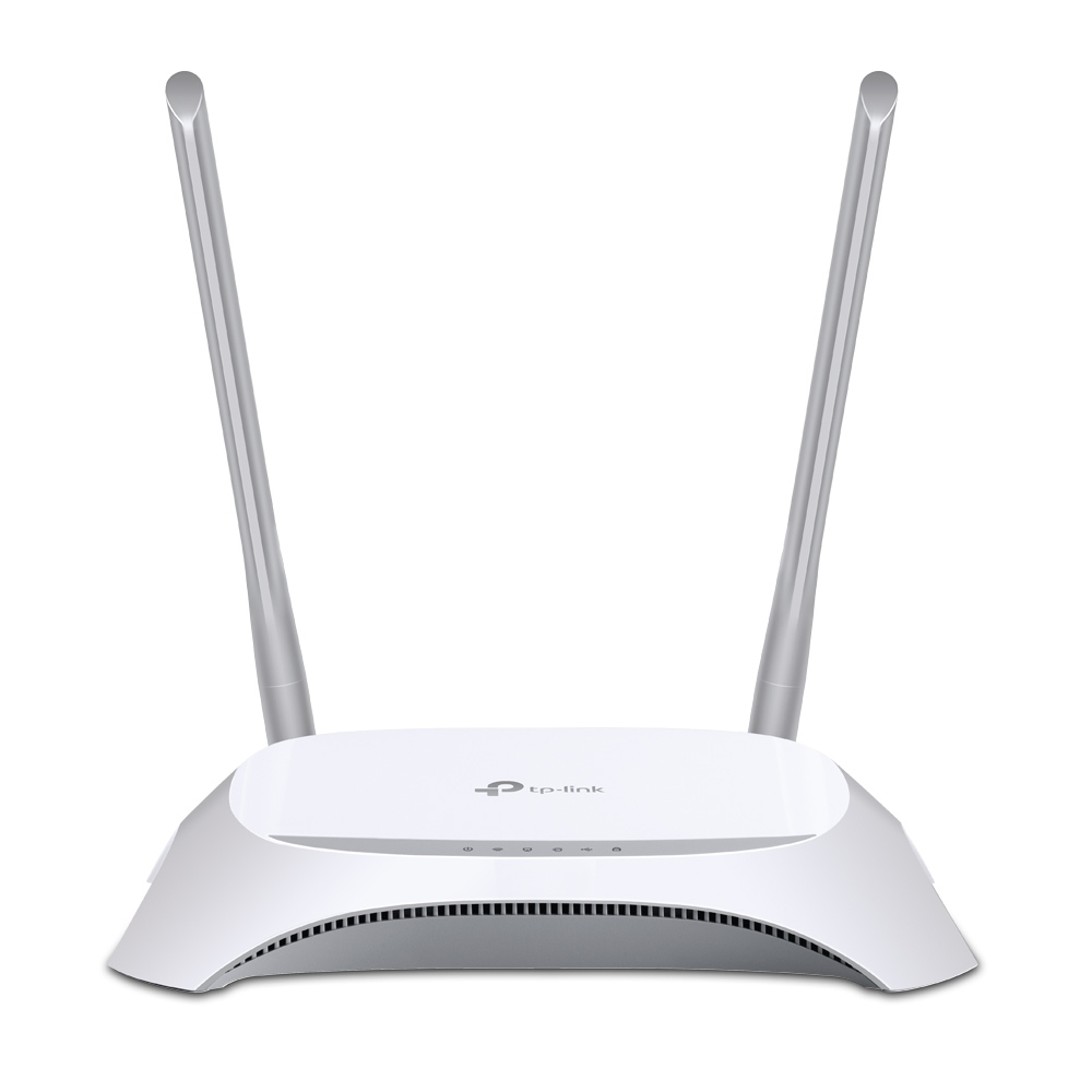 TP-Link TL-MR3420 draadloze router Fast Ethernet Single-band (2.4 GHz) Zwart, Wit (TL-MR3420) thumbnail