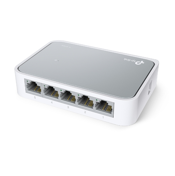 TP-Link TL-SF1005D V15 netwerk-switch Managed Fast Ethernet (10/100) Wit (TL-SF1005D) thumbnail
