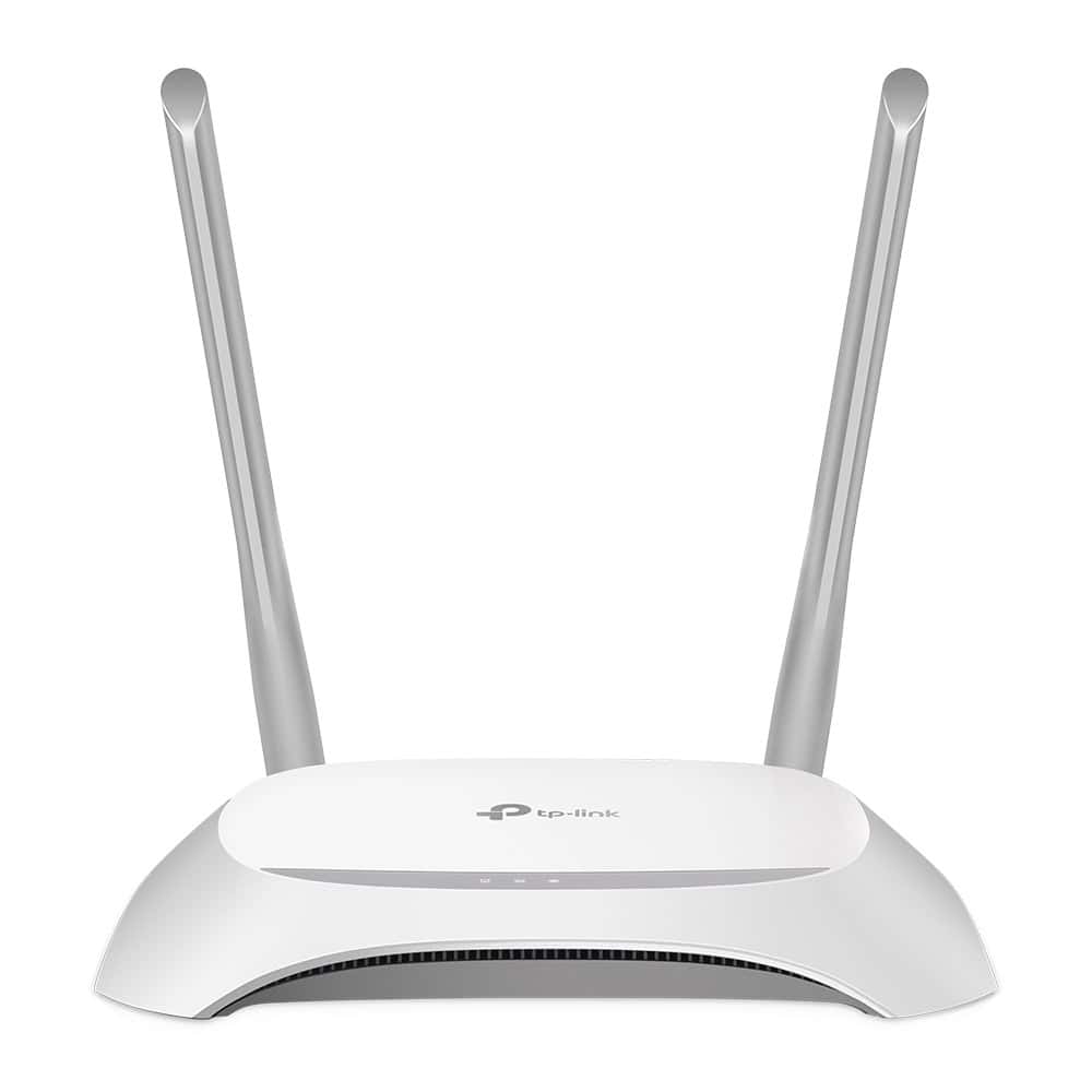 TP-Link TL-WR840N draadloze router Fast Ethernet Single-band (2.4 GHz) Grijs, Wit (TL-WR840N) thumbnail