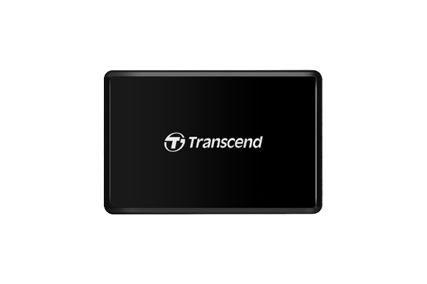 Transcend RDF8 geheugenkaartlezer Micro-USB Zwart (TS-RDF8K2) thumbnail