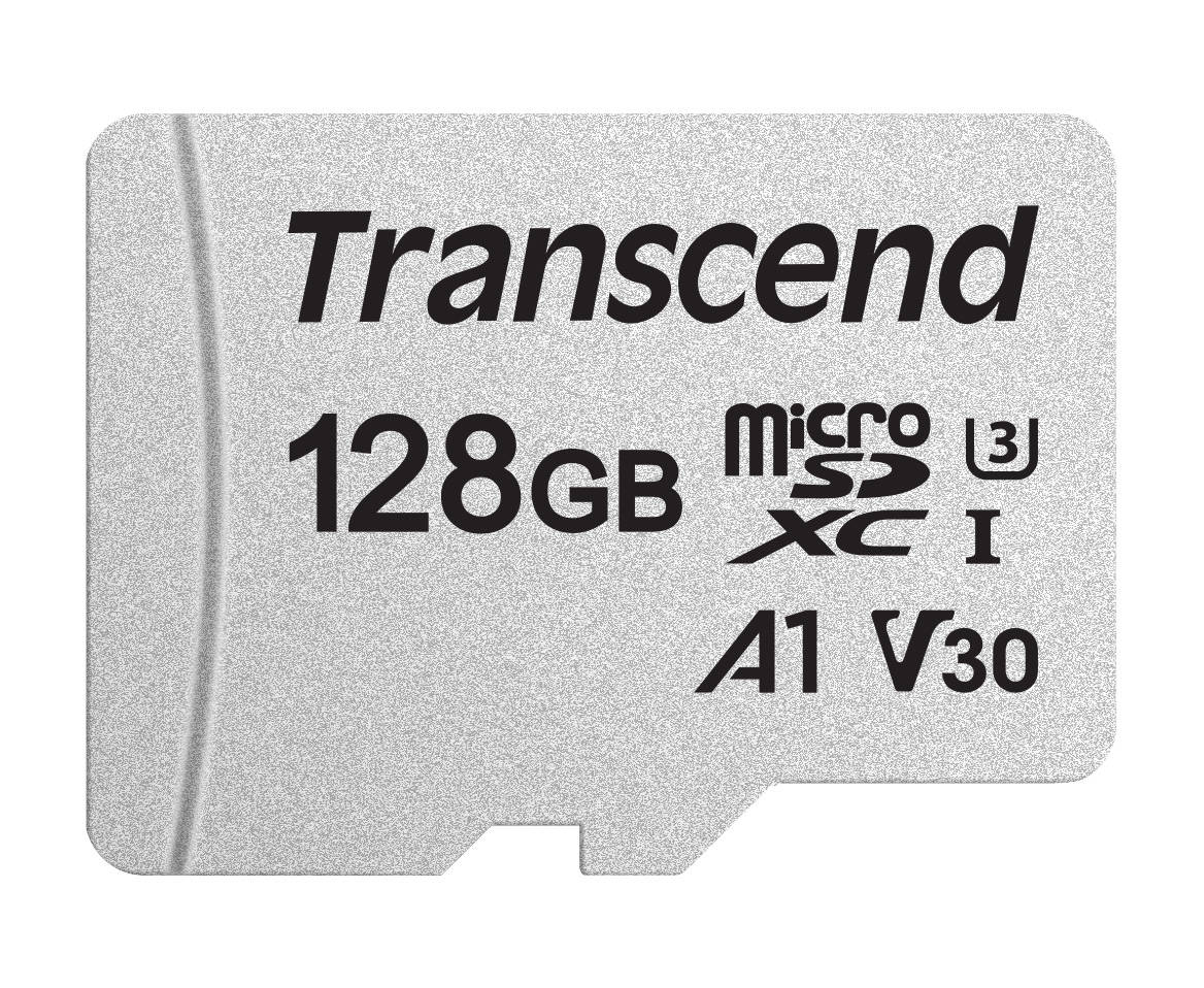 Transcend 300S 128 GB MicroSDXC NAND Klasse 10 (TS128GUSD300S) thumbnail