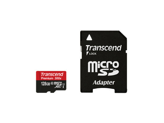 Transcend TS64GSDU3 128 GB MicroSDHC MLC Klasse 10 (TS128GUSDU1) thumbnail