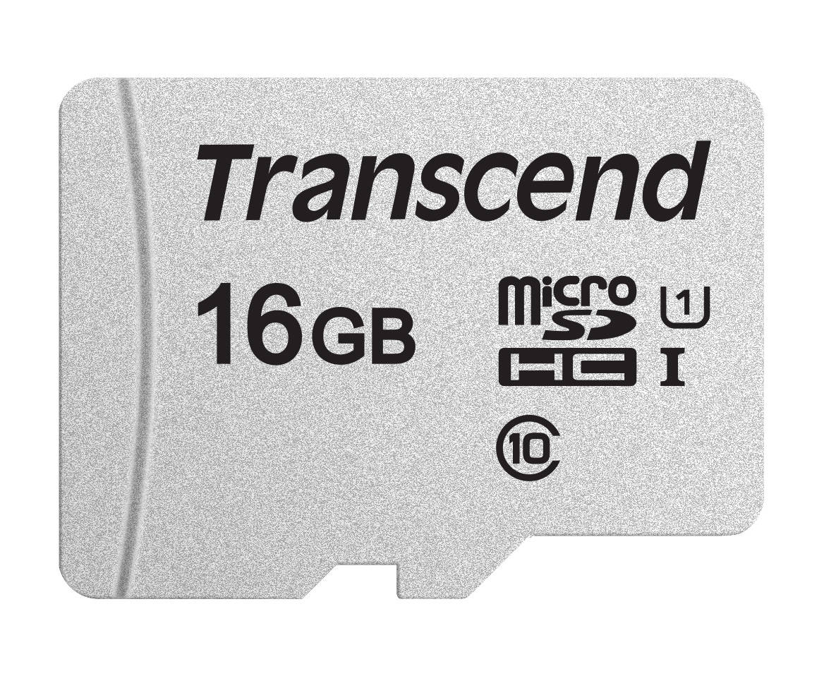 Transcend TS16GUSD300S flashgeheugen 16 GB MicroSDHC NAND Klasse 10 (TS16GUSD300S) thumbnail