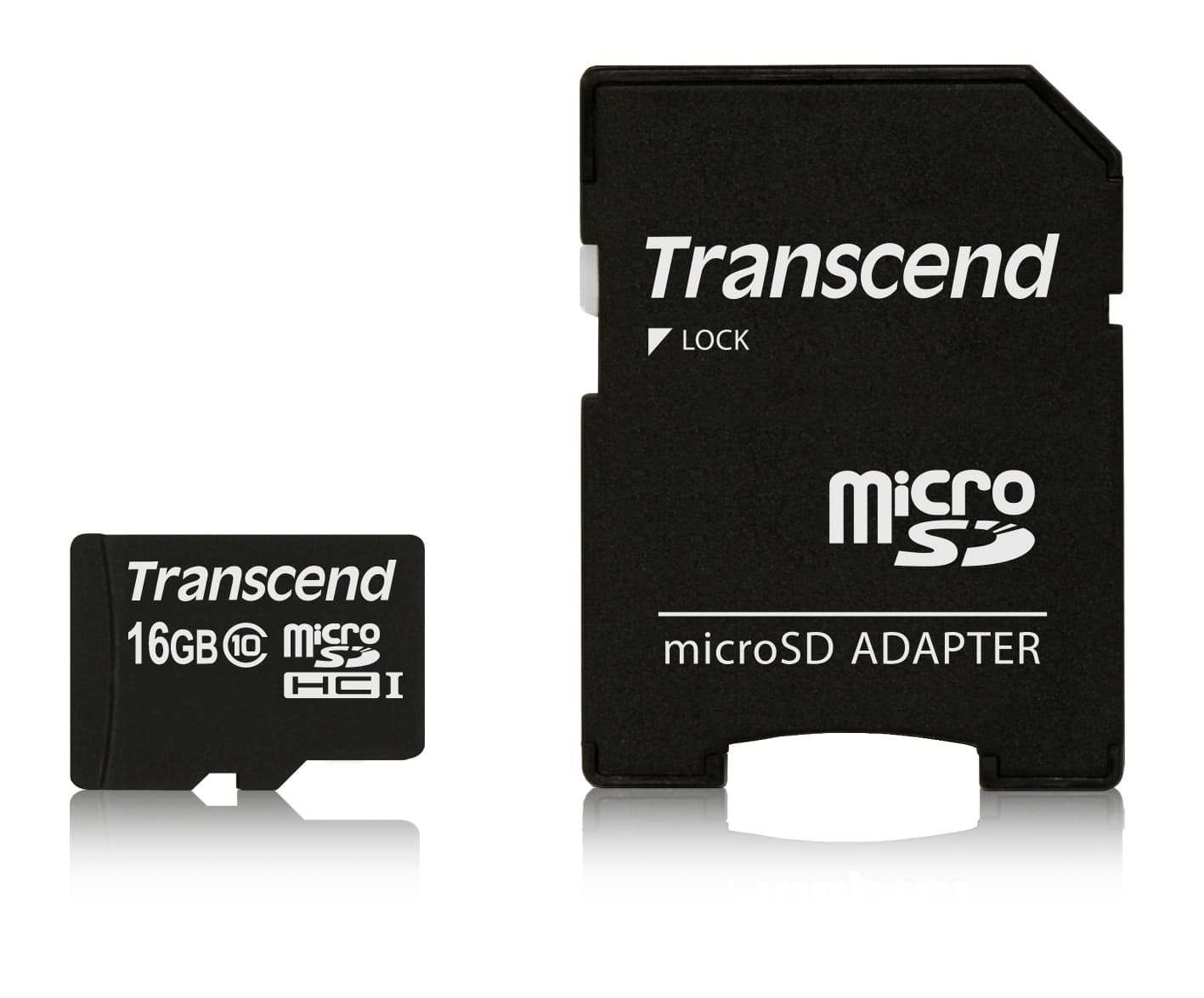 Transcend TS16GUSDHC10 flashgeheugen 16 GB MicroSDHC NAND Klasse 10 (TS16GUSDHC10) thumbnail