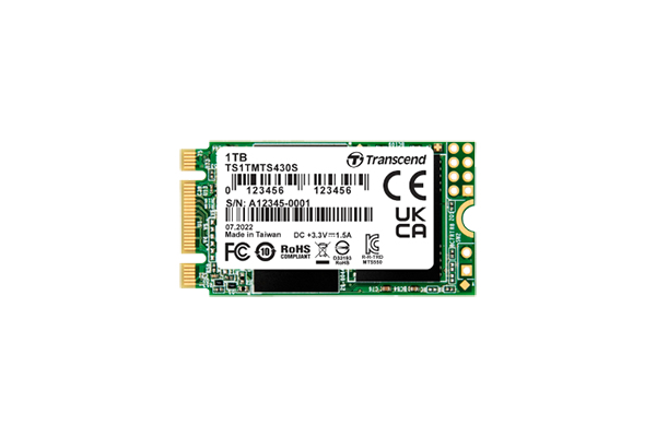 Transcend 430S M.2 1000 GB SATA III 3D NAND (TS1TMTS430S) thumbnail