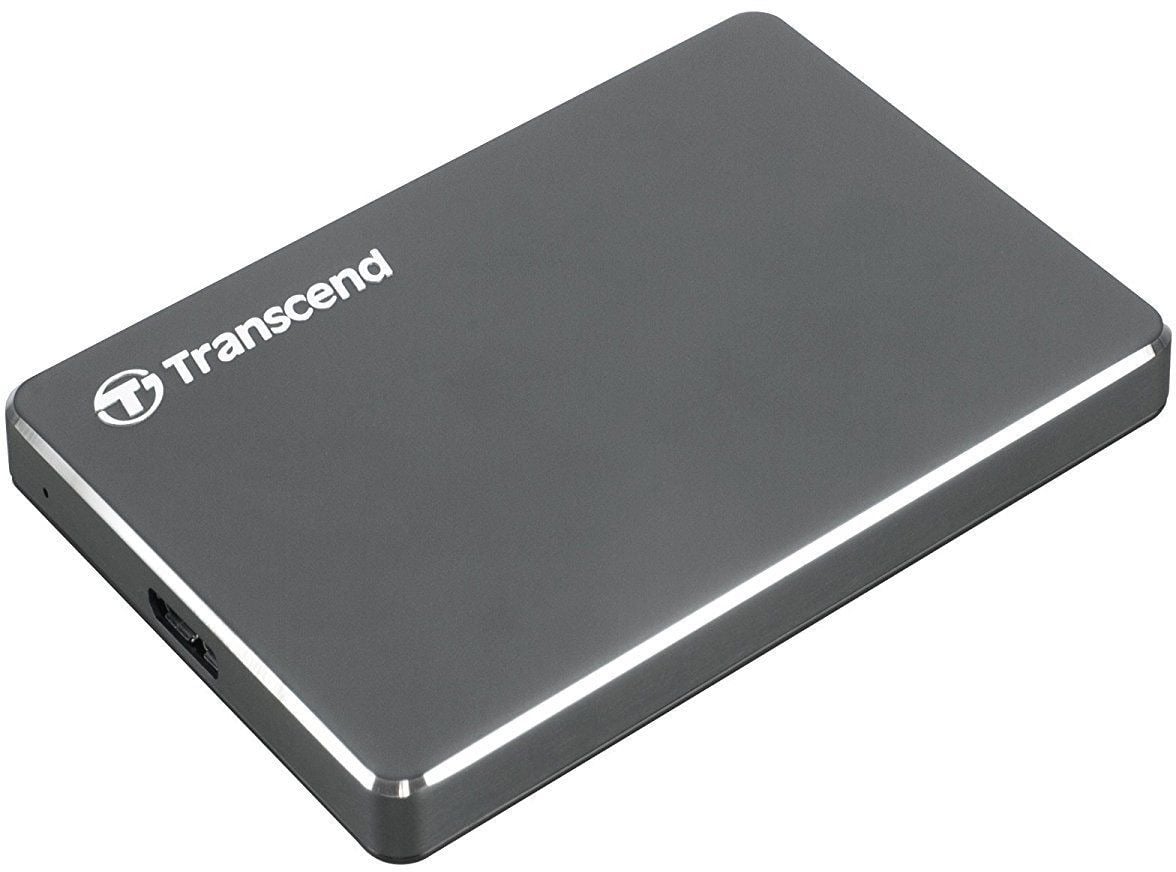 Transcend StoreJet 25C3 externe harde schijf 1000 GB Grijs (TS1TSJ25C3N) thumbnail