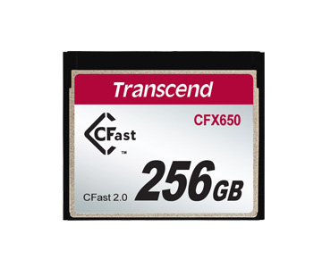 Transcend CFX650 256 GB CFast 2.0 MLC (TS256GCFX650) thumbnail