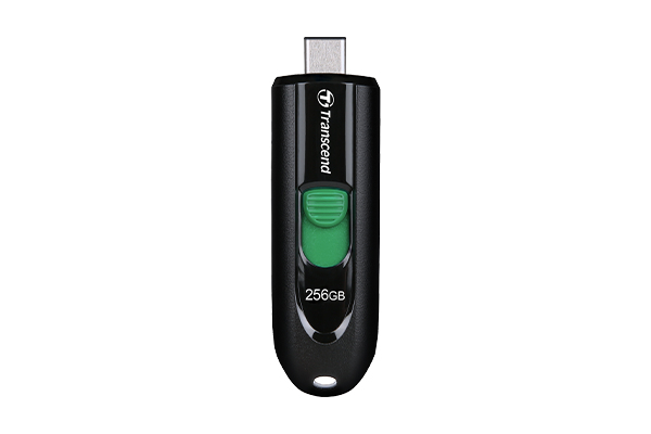 Transcend JetFlash 790C USB flash drive 256 GB USB Type-C 3.2 Gen 1 (3.1 Gen 1) Zwart (TS256GJF790C) thumbnail