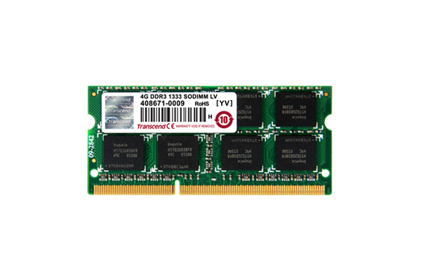Transcend TS256MSK64V1N geheugenmodule 2 GB 1 x 8 GB DDR3 1066 MHz (TS256MSK64V1N) thumbnail