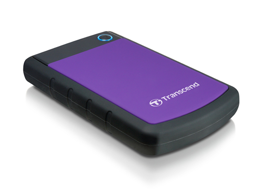 Transcend StoreJet 25H3P (USB 3.0), 2TB externe harde schijf 2000 GB Zwart, Paars (TS2TSJ25H3P) thumbnail
