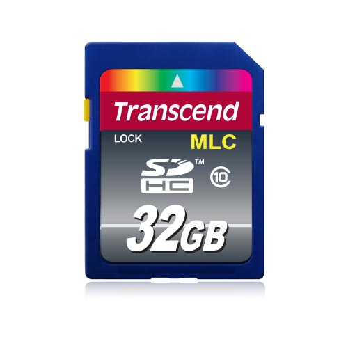 Transcend 32GB SDHC Class 10 Klasse 10 (TS32GSDHC10M) thumbnail