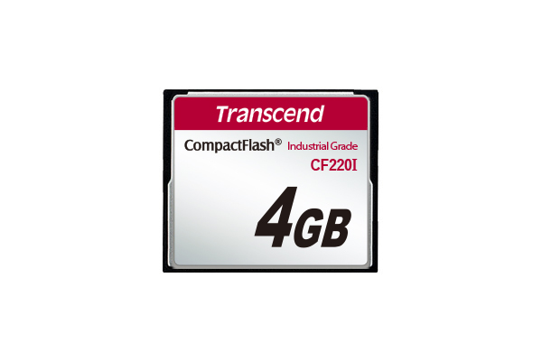 Transcend 4GB CF CompactFlash (TS4GCF220I) thumbnail