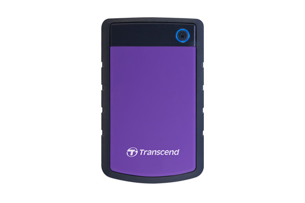 Transcend StoreJet 25H3 externe harde schijf 4000 GB Zwart, Paars (TS4TSJ25H3P) thumbnail
