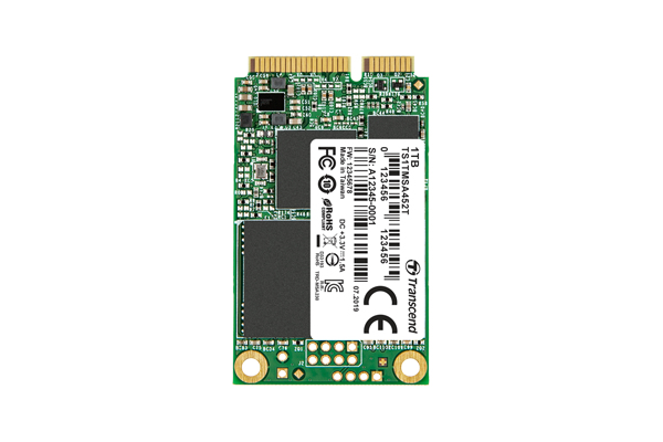 Transcend MSA452T-I mSATA 512 GB SATA III 3D TLC NAND (TS512GMSA452T-I) thumbnail