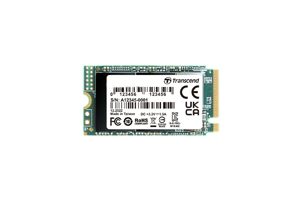 Transcend PCIe SSD 400S M.2 512 GB PCI Express 3D NAND NVMe (TS512GMTE400S) thumbnail