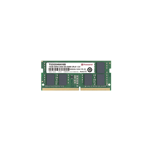 Transcend TS512MSH64V6H geheugenmodule 4 GB 1 x 4 GB DDR4 2666 MHz (TS512MSH64V6H) thumbnail