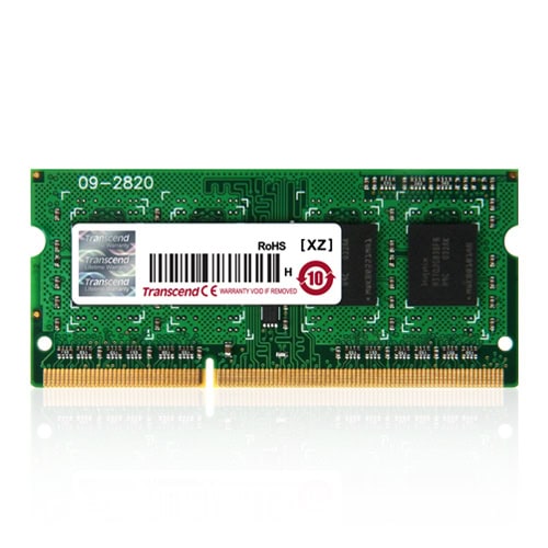 Transcend 4GB, 1600MHz, SO-DIMM geheugenmodule 2 x 8 GB DDR3 (TS512MSK64W6N) thumbnail