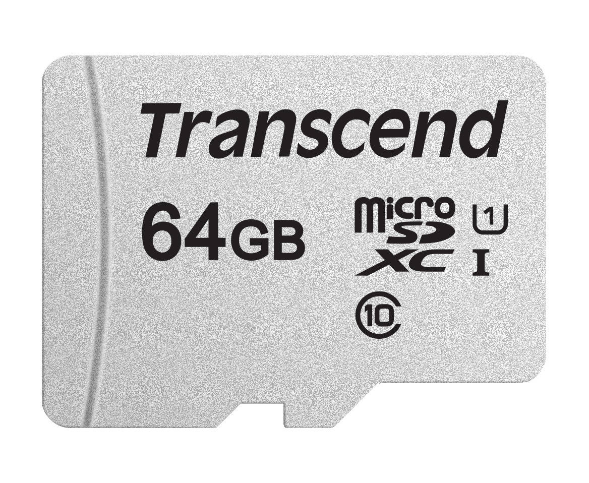 Transcend 300S 64 GB MicroSDXC NAND Klasse 10 (TS64GUSD300S) thumbnail
