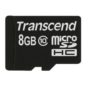 Transcend TS8GUSDC10 flashgeheugen 8 GB MicroSDHC NAND Klasse 10 (TS8GUSDC10) thumbnail