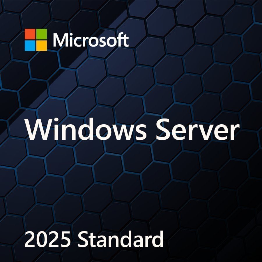 Microsoft Windows Svr Std 2025 64Bit Polish 1pk DSP OEI DVD 24 Core (EP2-25212) thumbnail