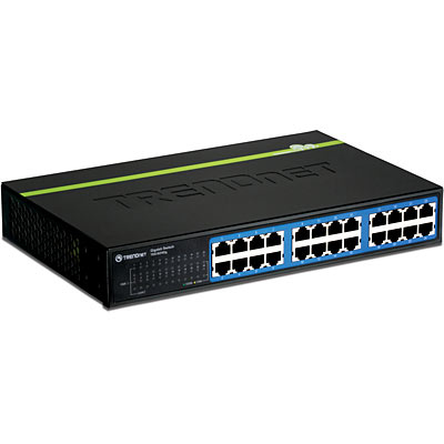 Trendnet TEG-S24DG netwerk-switch Unmanaged Zwart (TEG-S24DG) thumbnail