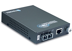 Trendnet TFC-1000S20 netwerk media converter 2000 Mbit/s 1310 nm Single-mode Grijs (TFC-1000S20) thumbnail