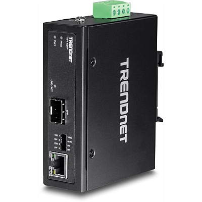 Trendnet TI-F11SFP netwerk media converter 1000 Mbit/s Zwart (TI-F11SFP) thumbnail