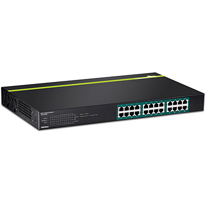 Trendnet TPE-TG240G netwerk-switch Unmanaged L2 Gigabit Ethernet (10/100/1000) Power over Ethernet (PoE) Zwart (TPE-TG240G) thumbnail Trendnet TPE-TG240G netwerk-switch Unmanaged L2 Gigabit Ethernet (10/100/1000) Power over Ethernet (PoE) Zwart (TPE-TG240G) thumbnail