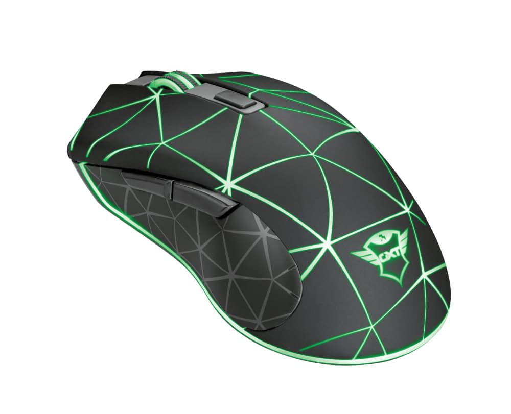 Trust GXT 133 Locx Gaming Muis - Multi Color LED (22988) thumbnail