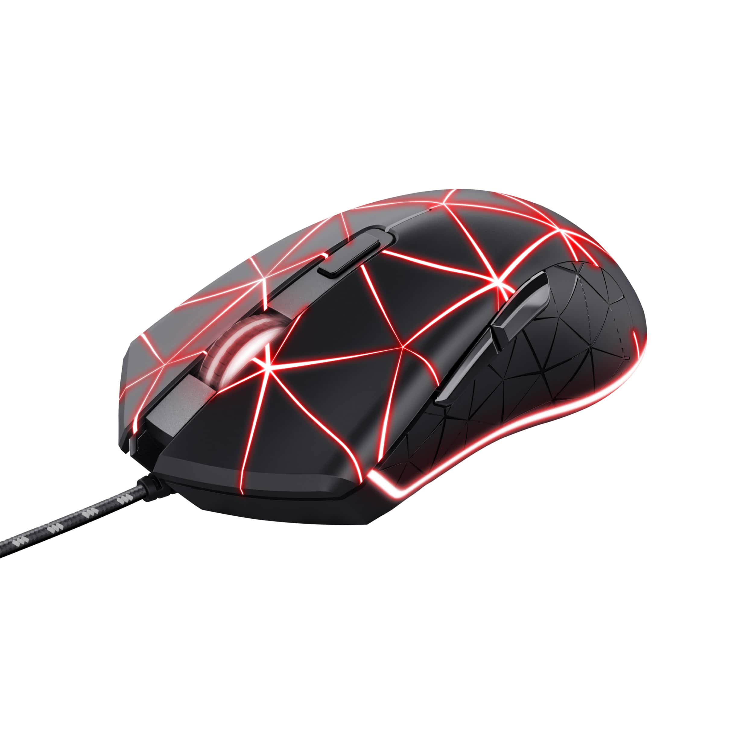Trust GXT 133 Locx Gaming Muis - Multi Color LED (22988) thumbnail