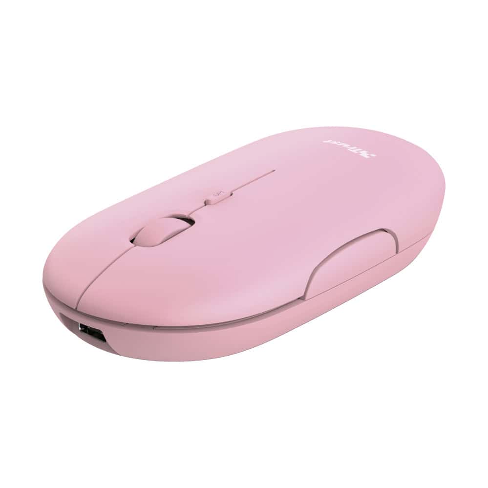 Trust Puck muis Ambidextrous RF-draadloos + Bluetooth Optisch 1600 DPI (24125) thumbnail