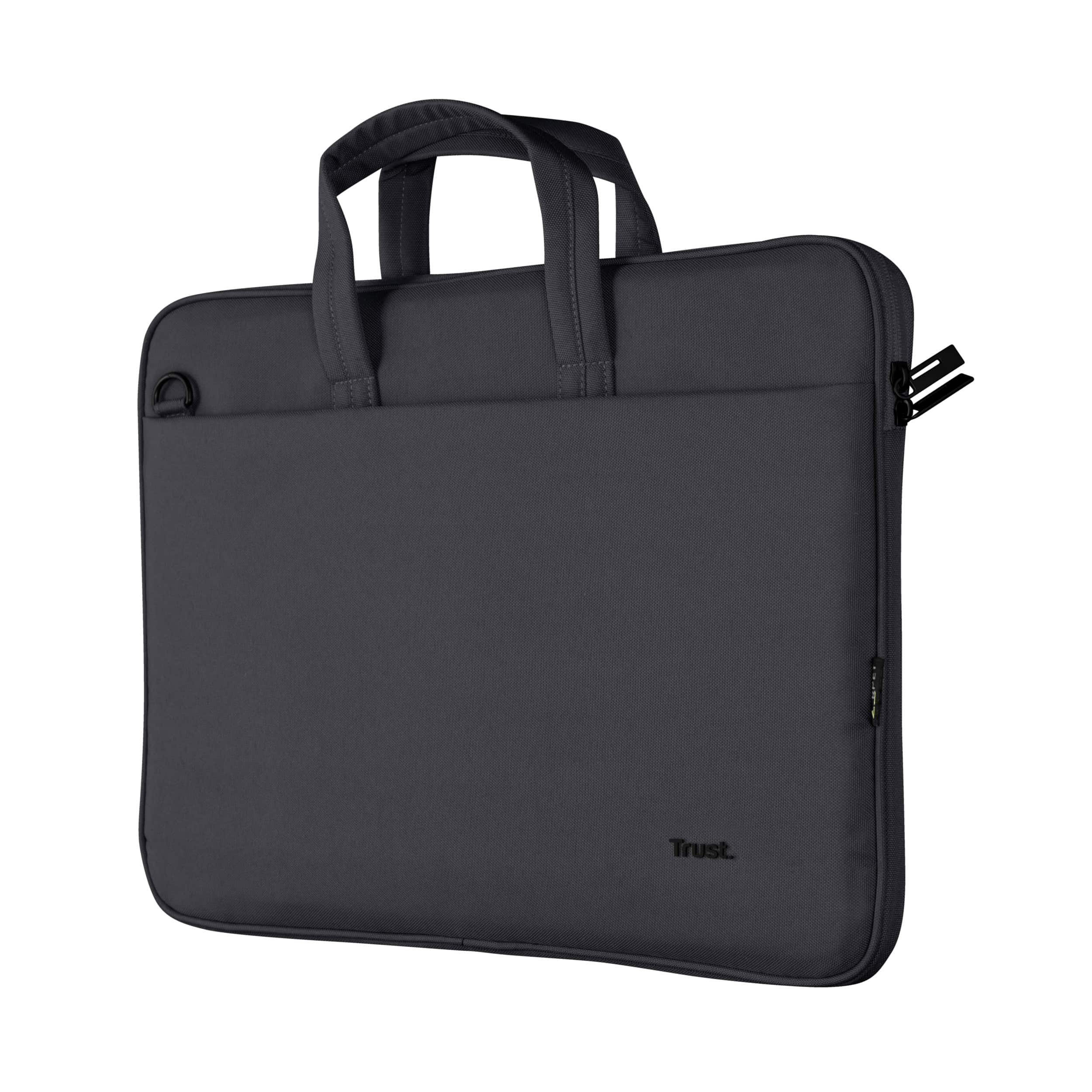Trust Bologna Laptop Sleeve 16 inch - Laptop sleeve – Voor laptops tot 16 inch – Gerecycled polyester – Zwart (24447) thumbnail